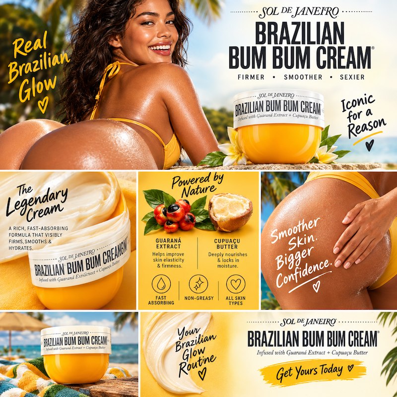 Sol De Janeiro Brazilian Bum Bum Cream 240ml