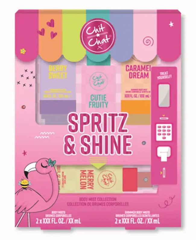 Chit Chat Spritz & Shine Hair & Body Mist Collection Gift Set