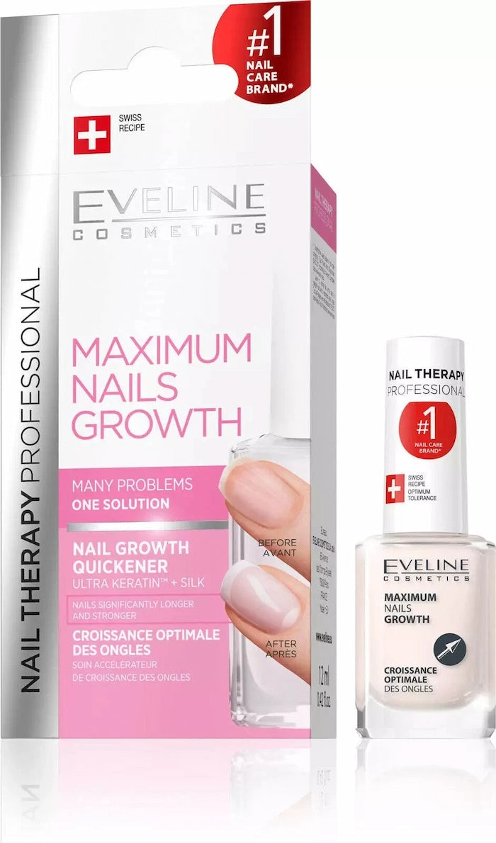 Eveline - Maximum Nails Growth Nail Treatment-12ML