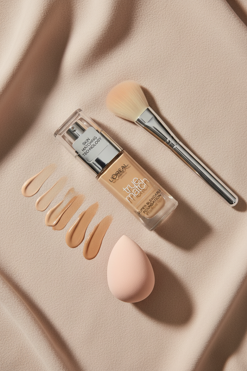 Nude Lifestyle Flatlay