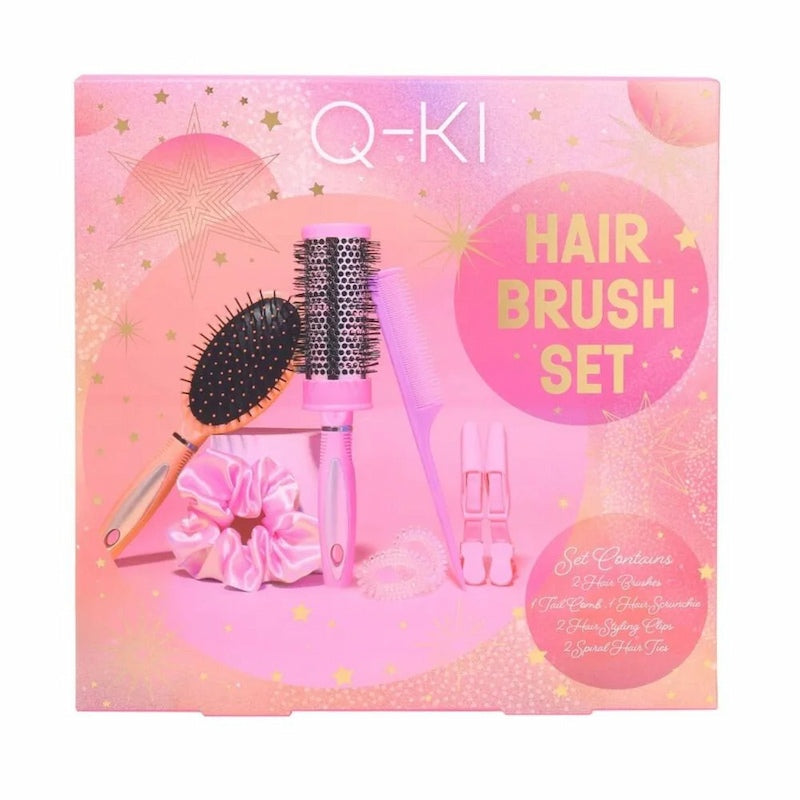 Q-KI Hair Brush Gift Set