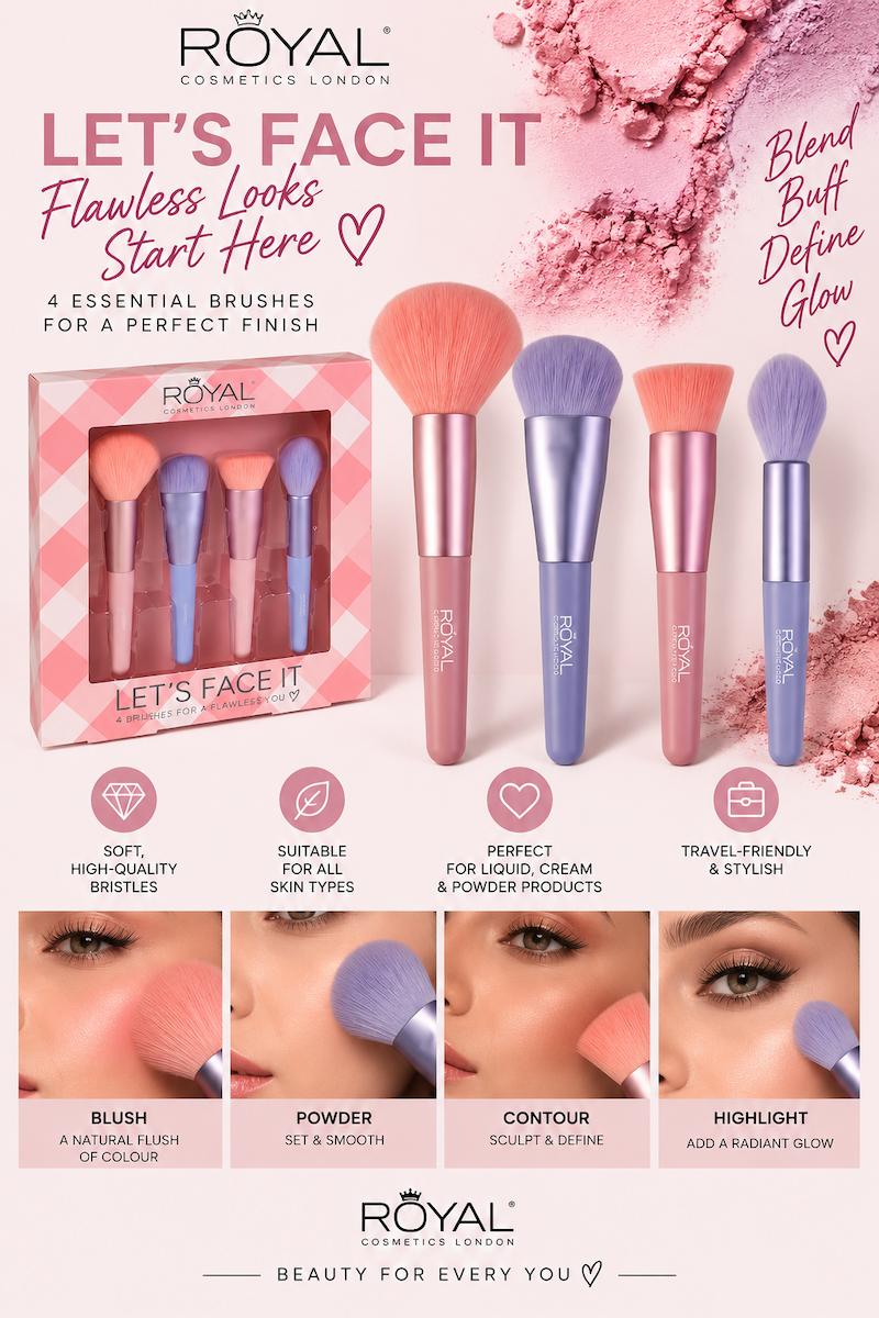 Royal Let's Face It Brush Set