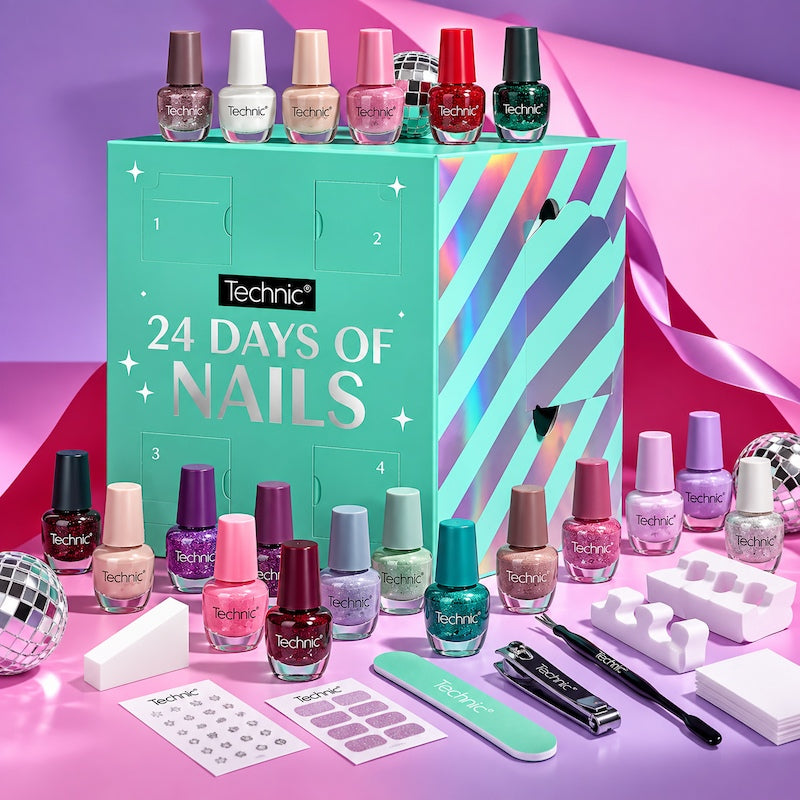 Technic Nail Care "24 Days of Nails" Advent Calendar Gift Set