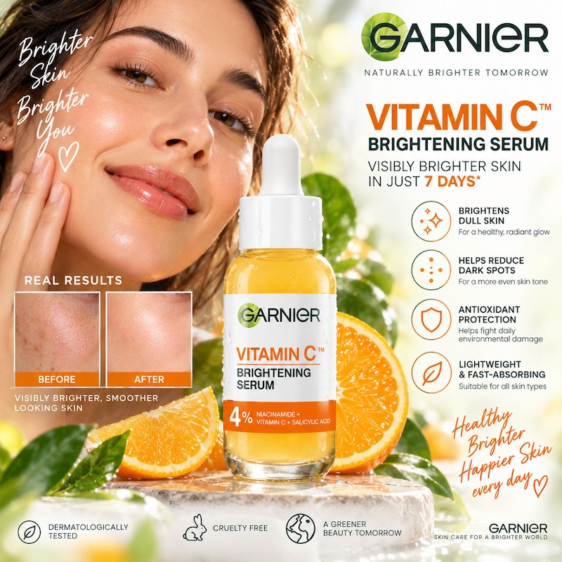Garnier Vitamin C Glow Booster Serum 30ml